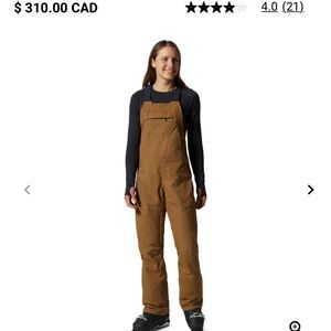 Mountain Hardwear - Women’s Firefall/2 Bib XL - Corozo Nut